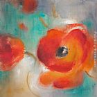 Scarlet Poppies in Bloom II by Lanie Loreth